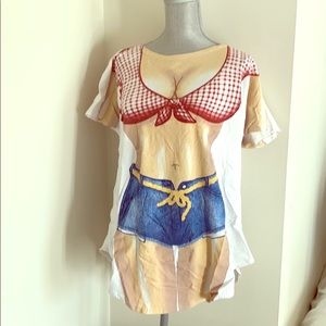 Hilarious swim cover up 😆